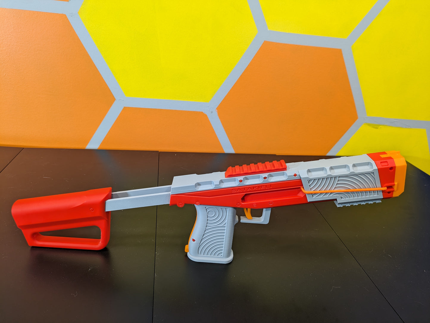 Satakieli Carbine Stringer Foam Dart Blaster by LeedleDynamics